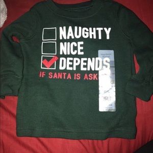 Carters baby Christmas shirt